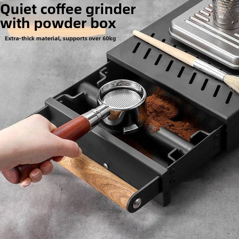 

Утолщенная пепельница для кофейной гущи выдвижного типа с деревянной ручкой, высокой грузоподъемностью, в итальянском стиле, для барной стойки