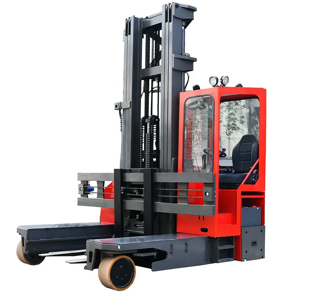 Robot Wheel Automated Guided Vehicles Electric Stacker VNA Forklift AGVAutomatic Multi-Directional Side Cross for Transportation