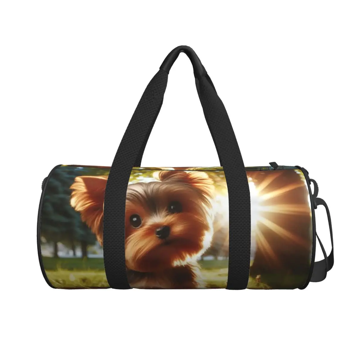

Yorkshire Terrier Dog Yorkie Lover Large Duffle Gym Bag Multi-Functional Duffle Travel Bags Handbags Fitness bag