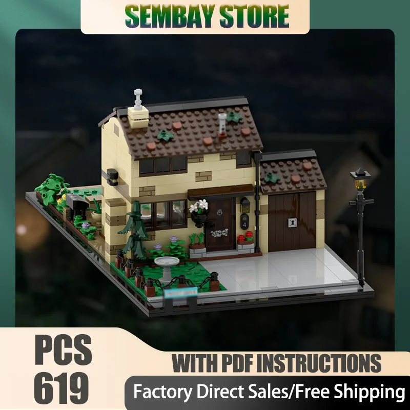 Film popolare Moc Mattoni da costruzione modulari 4 Privet Drive Espansione 2025 Blocchi tecnologici Regali di costruzione di giocattoli fai da te di Natale