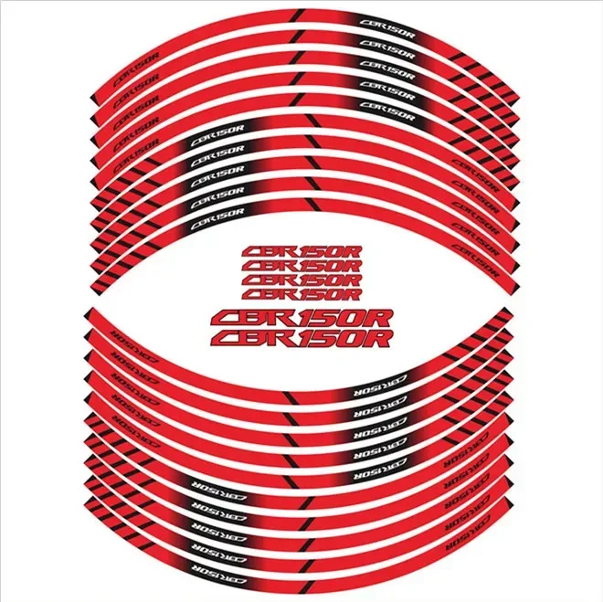 FOR HONDA CB150R Motorcycle Parts Contour Wheel Decoration Decal Sticker - D