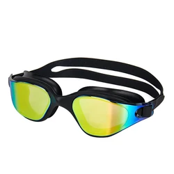 Swimming Goggles Adults Polarized Swim Glasses for Men Women Professional Pool Eyewear UV Protection Anti-fog Clear Wide Vision