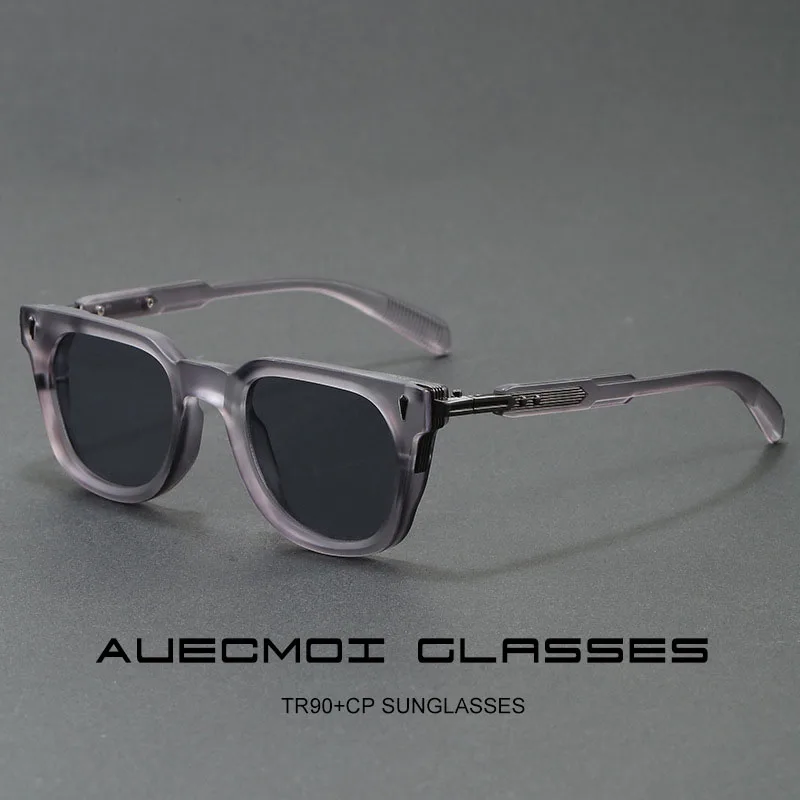 Vintage Classic Rivet Square Punk Sunglasses Women For Men Outdoor Driving Popular Eye Glasses Luxury Brand Designer Sun Glasses