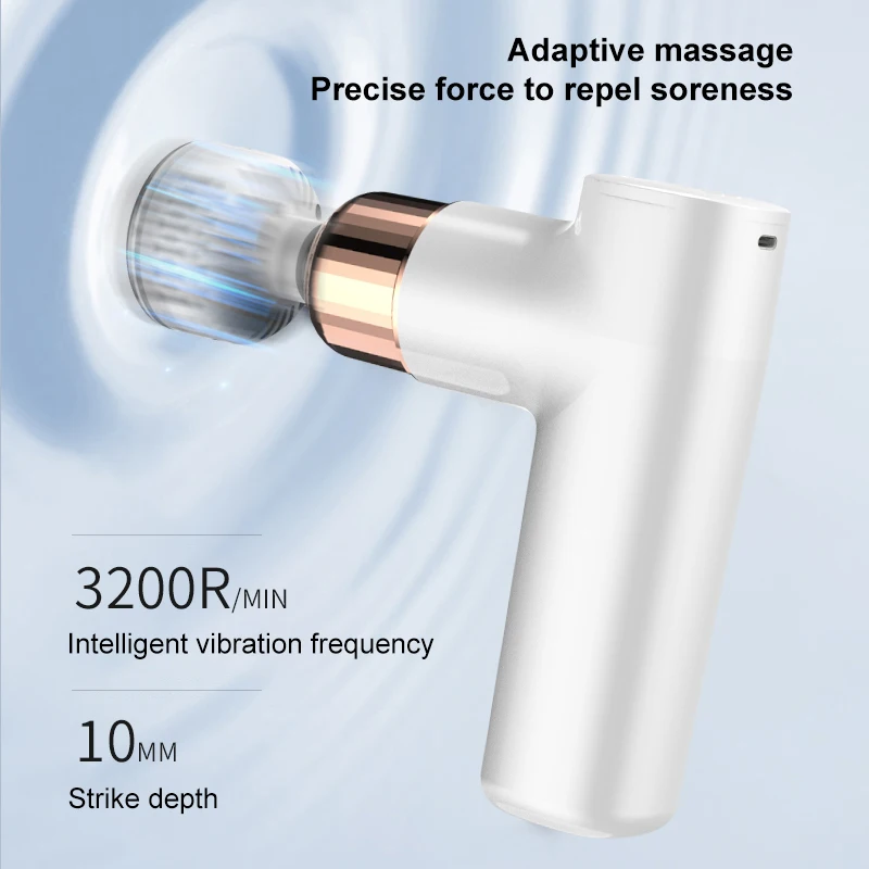 

Professional Massage Gun Hot Cold Muscle Massage New Fascia Gun For Noise Reduction Deep Relaxation Fitness Body Muscles Back