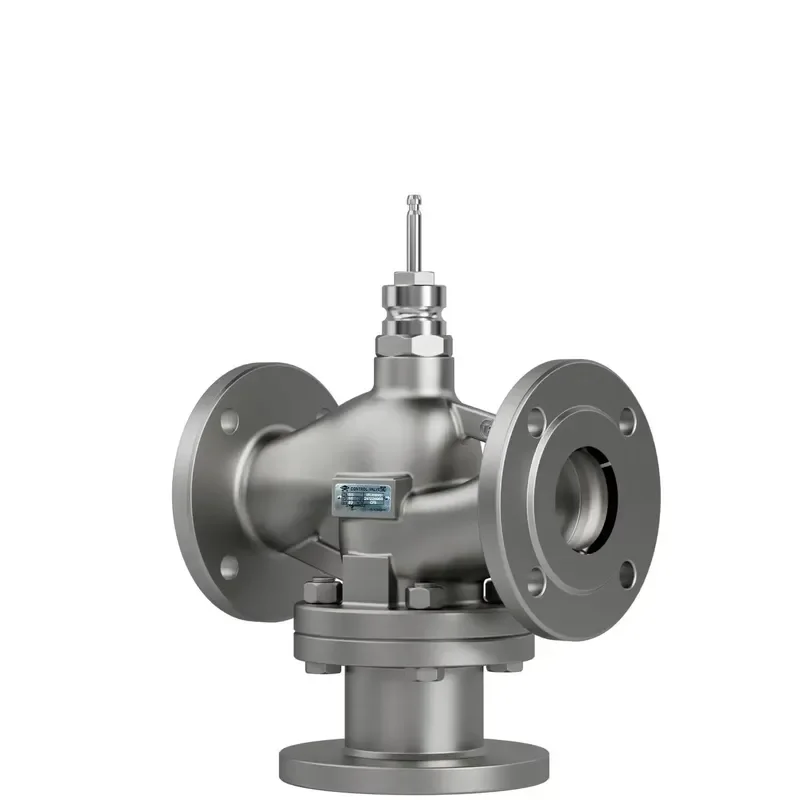 Electric Solenoid Control High Temperature Industrial Pressure Divert Radiator Valve Controller Actuator OEM