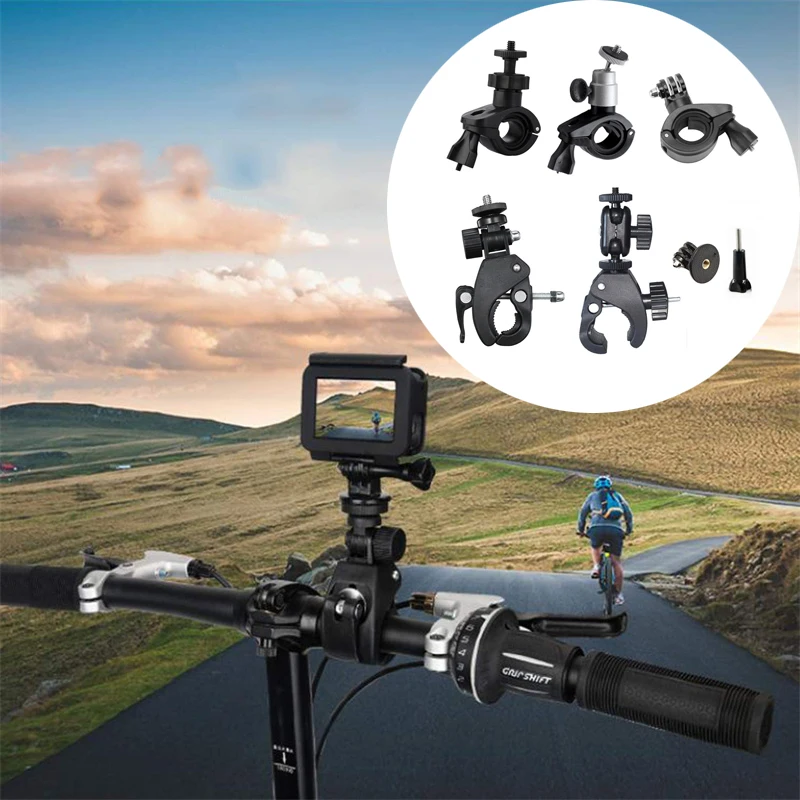 Bike Motorcycle Handlebar Mount Riding Bracket for DJI Pocke
