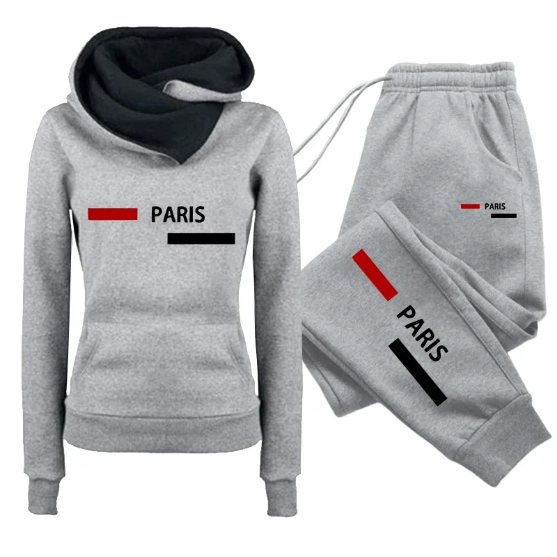 Printing Women's Tracksuit Quality Casual Hoodie Sweatshirts Outdoors Sports Jogging Clothing Autumn Winter Fashion Streetwear