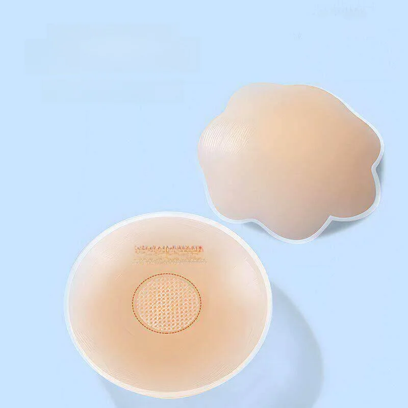 Invisible Dance Bra Pads for Girls Latin Ballet Exam Anti-Slip Sweatproof Student Milk Nipple Covers Art Exam Invisible Pads