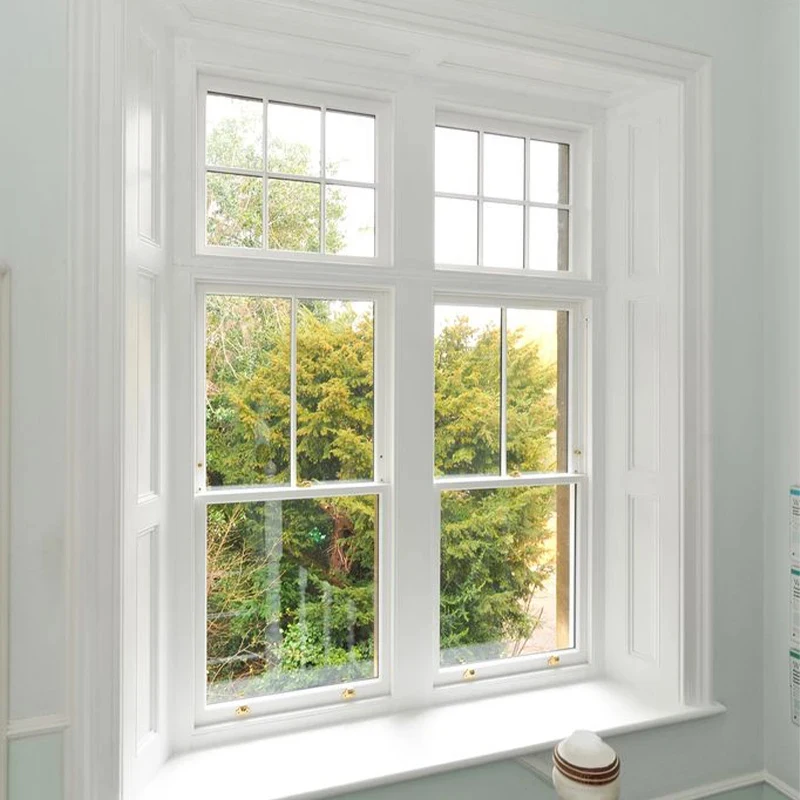 AU/NZ/USA Standard Thermal Break Triple Glazed Aluminum Tempered Glass Casement Windows