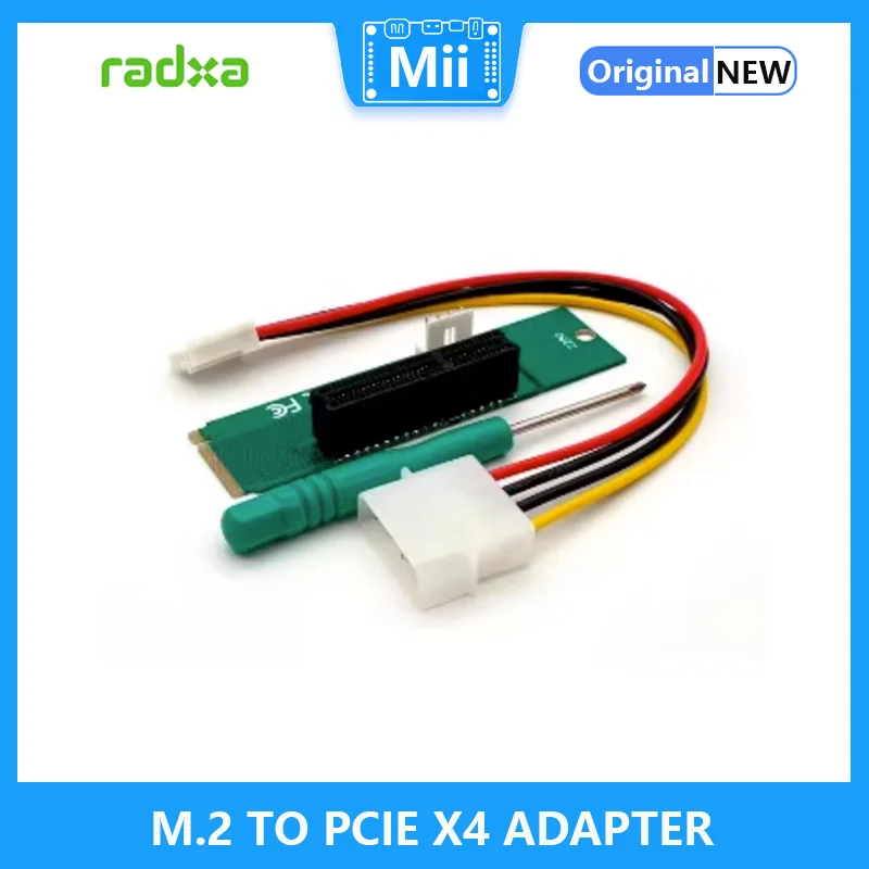 Adaptador RADXA M.2 a PCIE X4