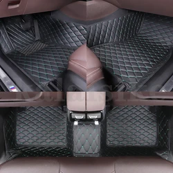 Custom Car Floor Mat for Peugeot 407 all model year auto Carpets rug Footbridge carpet accessories styling interior