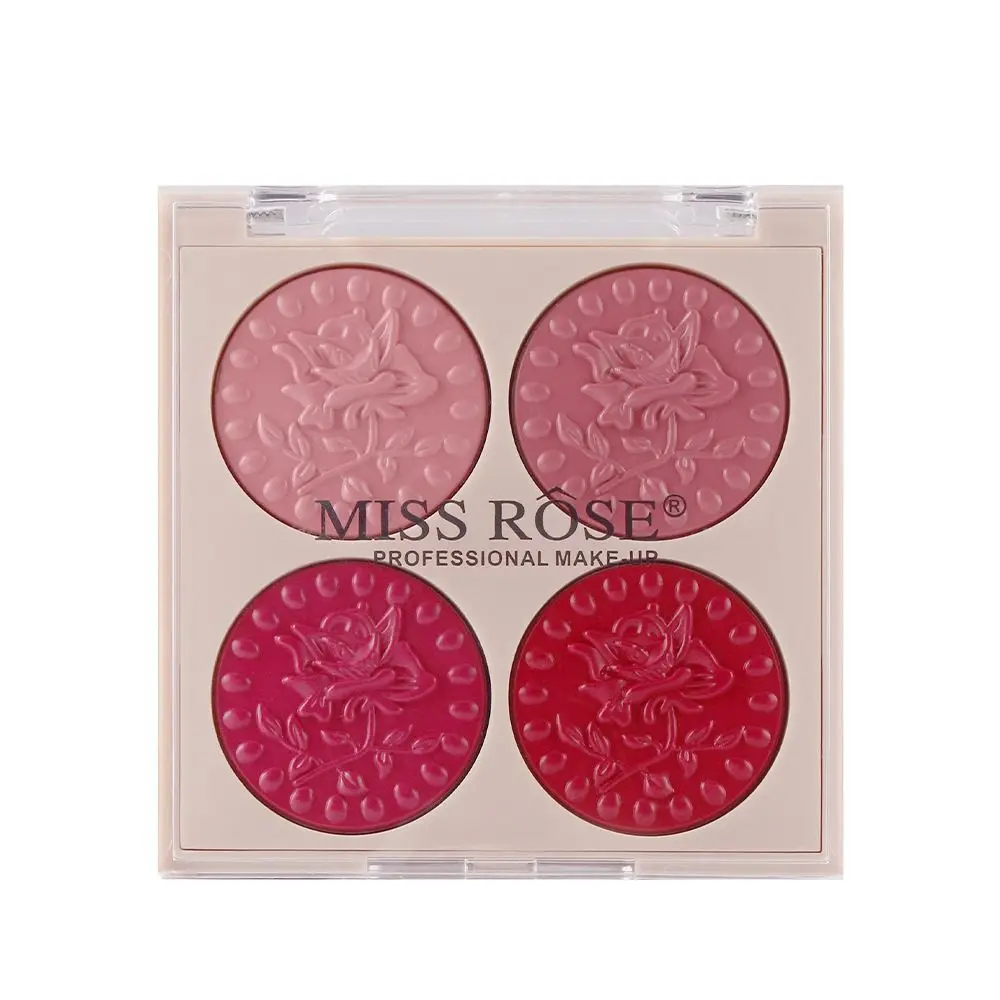 Palette hydratante Jules Gloss Vintage Rose, 4 couleurs, 256 rouge à lèvres, outil de maquillage imperméable longue durée, nourrissant