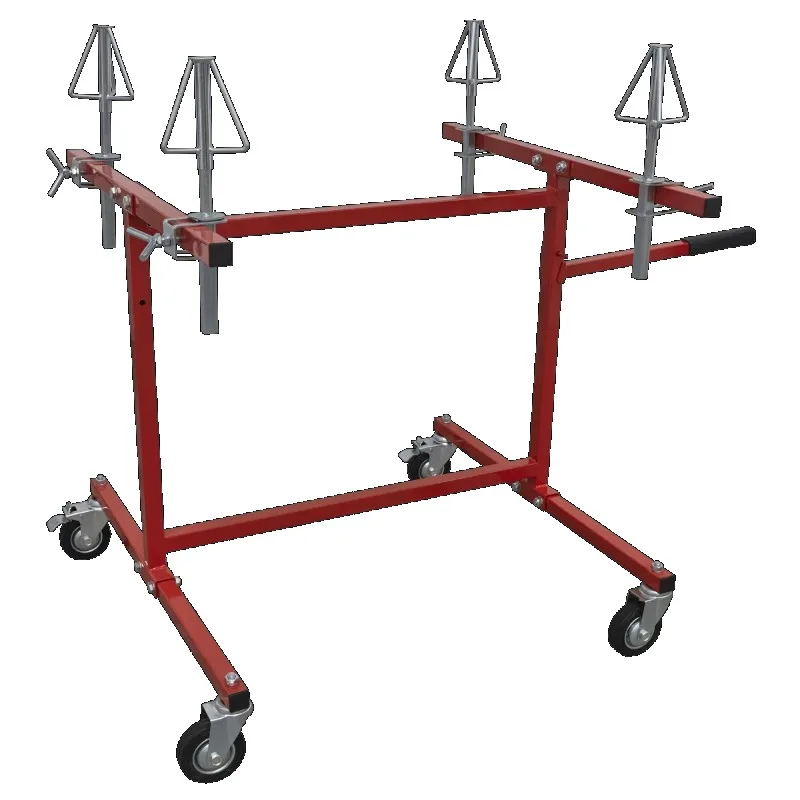 Alloy Wheel Paint Repair Rack 4 Wheel Capacity Paint Rack