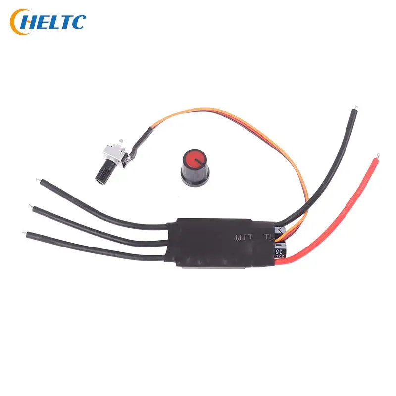 1 pz DC 6.5V-27V BLDC 3 fasi motore Brushless Driver Hallless DC Motor Drive Board regolatore di velocità con potenziometro