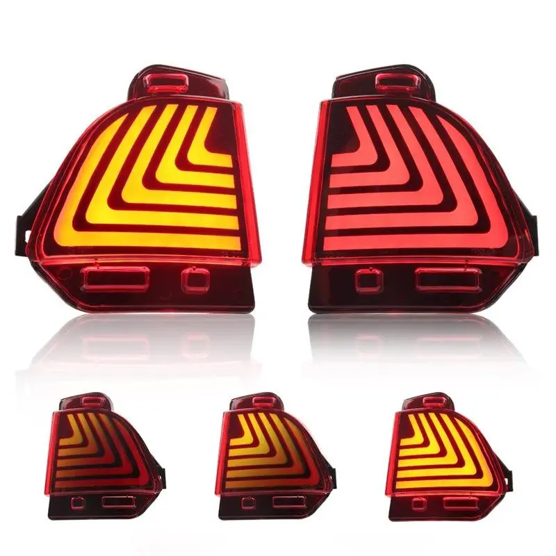 Ingenious-متسلسل بدوره إشارة ضوء الفرامل المصد الخلفي عاكس الذيل مصباح لكزس LX570 2016-2019