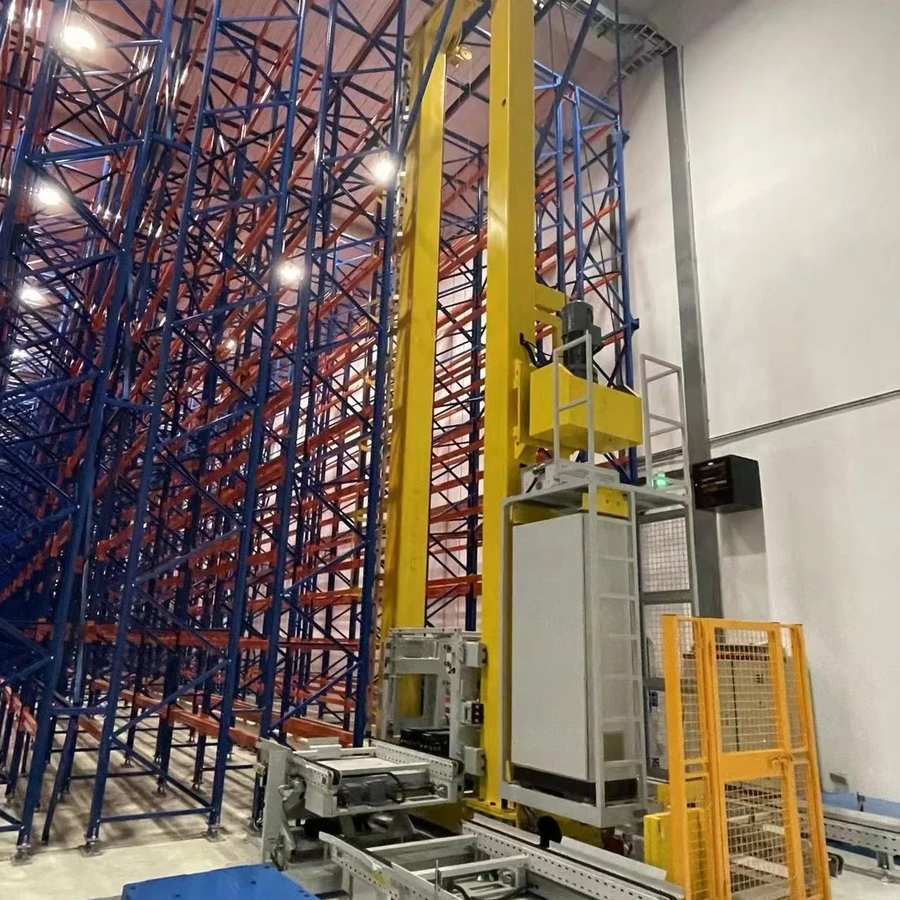 Warehouse stacking machine ASRS automatic storage shelf system