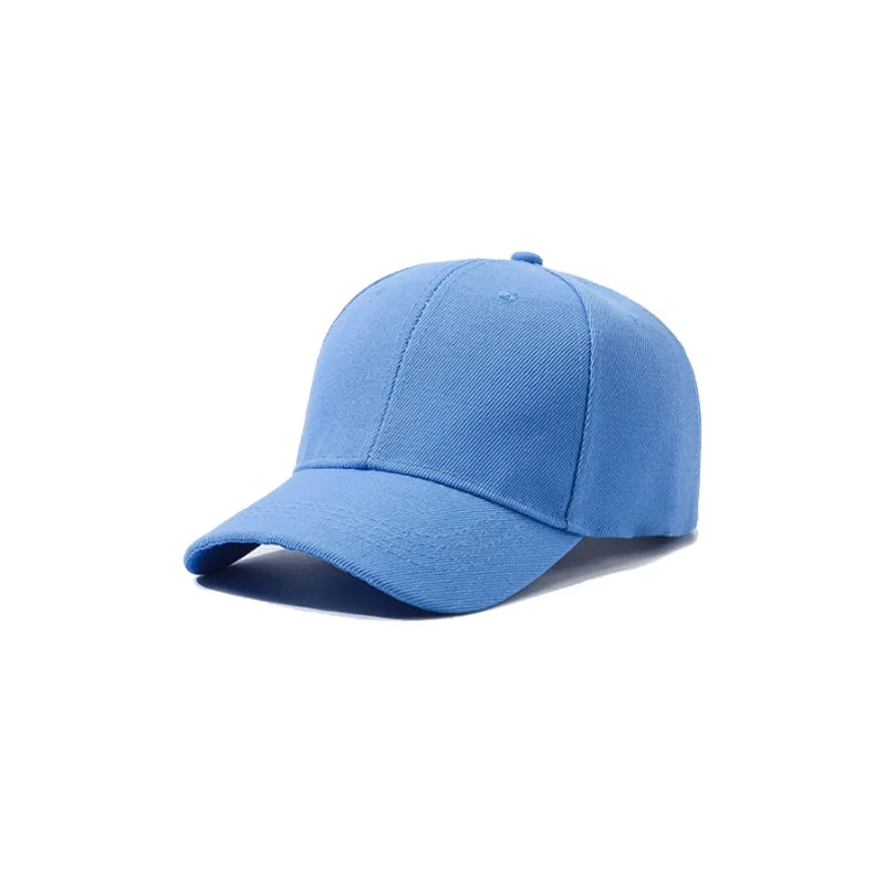 Op maat bedrukt logo Diy Baseball Cap Unisex Verstelbare Mannen Vrouwen Sport Trucker Hoed Effen Kleur Gepersonaliseerde Caps