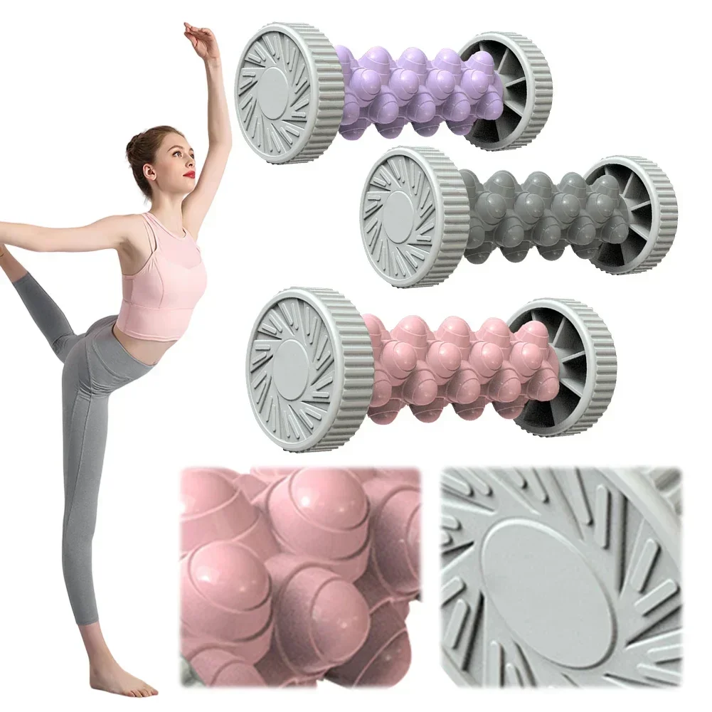 

Массажер-ролик для ног и рук, глубокий массажер для мышц, инструмент для рефлексологии стоп, для фитнеса и йоги