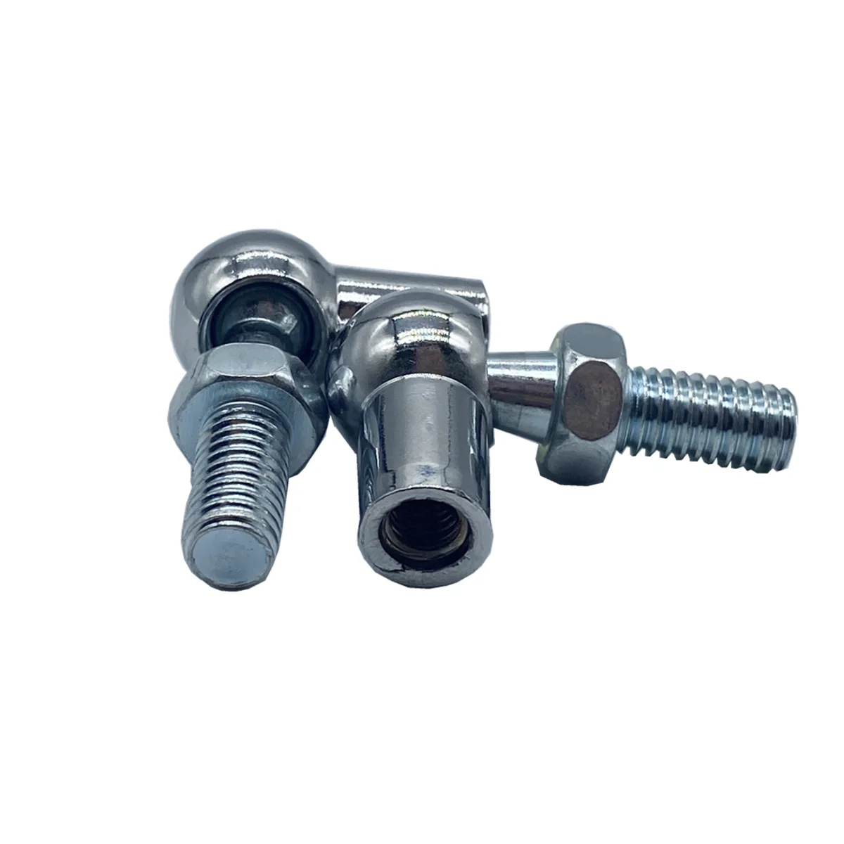 Varilla de puntal de Gas Universal M6/M8, Conector de pasador de bola, cabezal de rosca de válvula conjunta para capó delantero de coche, maletero,