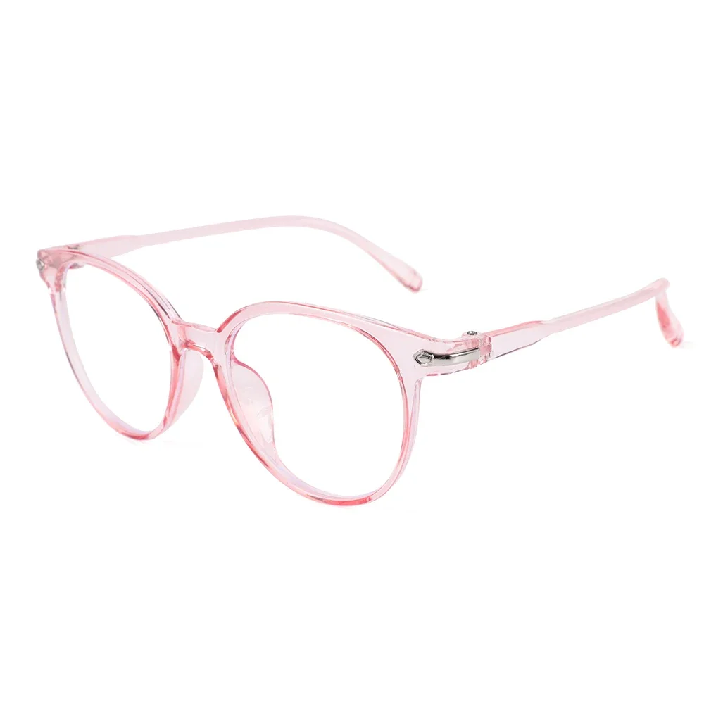 Neue Runde Frauen Gläser Anti Strahlung Brillen Rahmen Transparent Retro Vintage Brillen Rahmen Frauen Gläser Rahmen