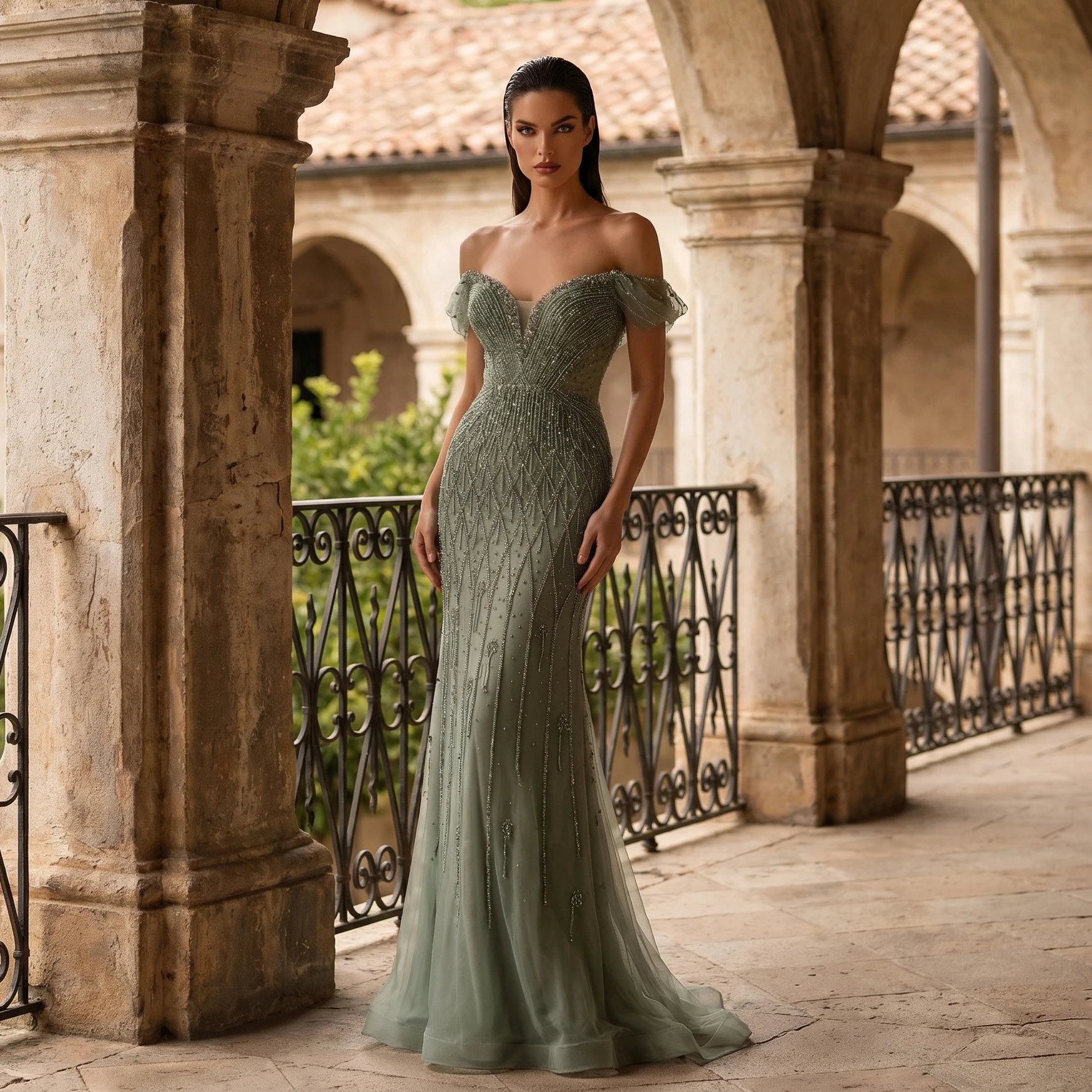 italian designer dresses online Women's Dress ROME New Collection ITALY BYMANYC New York Picture Color / M Women Quiz_Lounge Color:LightCoral Elastic waist for customizable Maxi Dress Pastel Dress