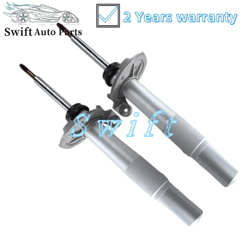 For BMW E65 E66 750i 760Li 2001-2008 37106782147 2X Front Left Right Shock Absorbers w/EDC 31316785529