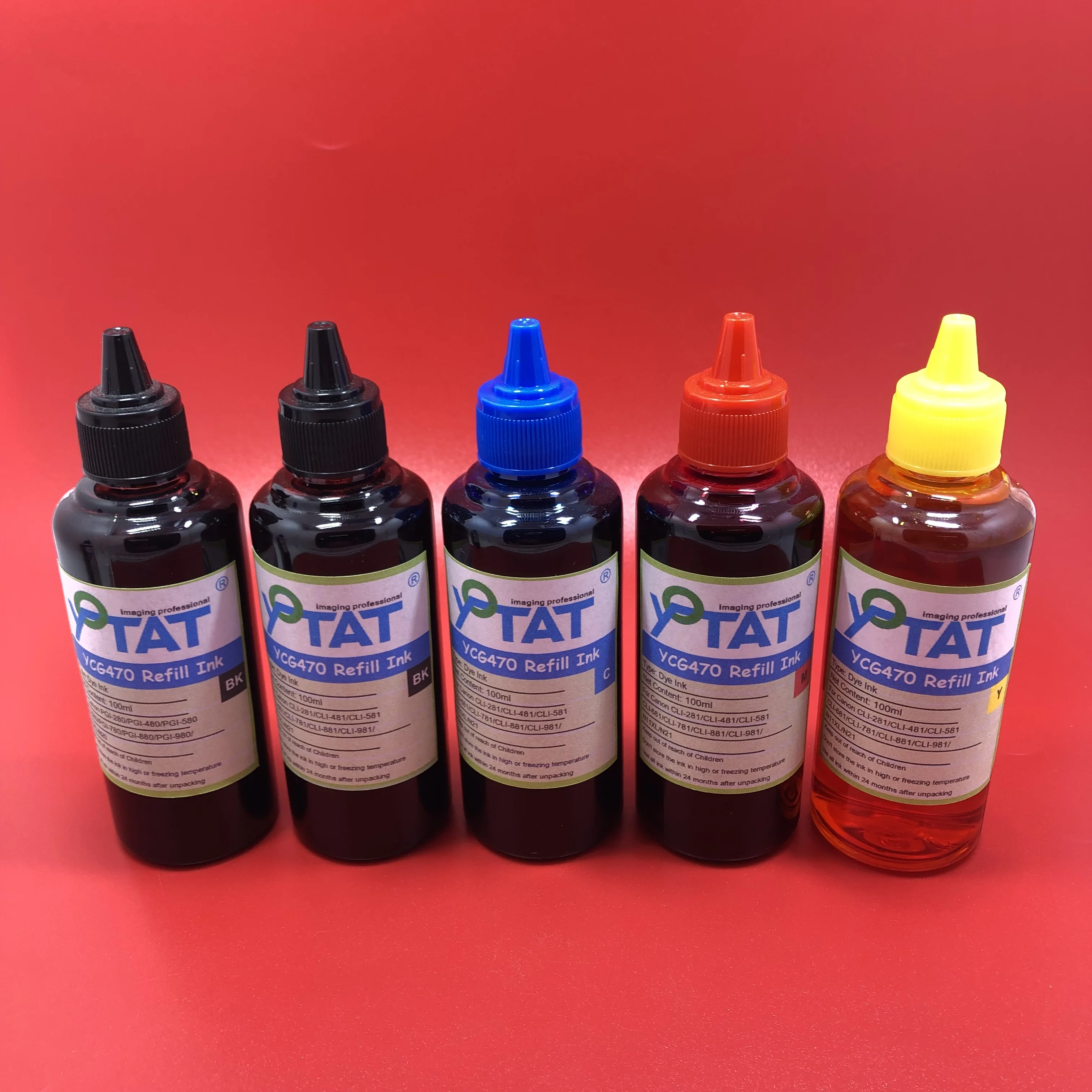 

YOTAT Refill Dye Ink PGI-580 PGI-280 PGI-480 PGI-680 PGI-780 PGI-980 CLI-581 CLI-281 CLI-481 CLI-681 CLI-781 CLI-981