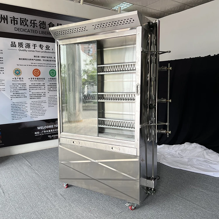For Commercial Gas Chicken Rotisserie Equipment Oven Grill Chicken Roasting Machine