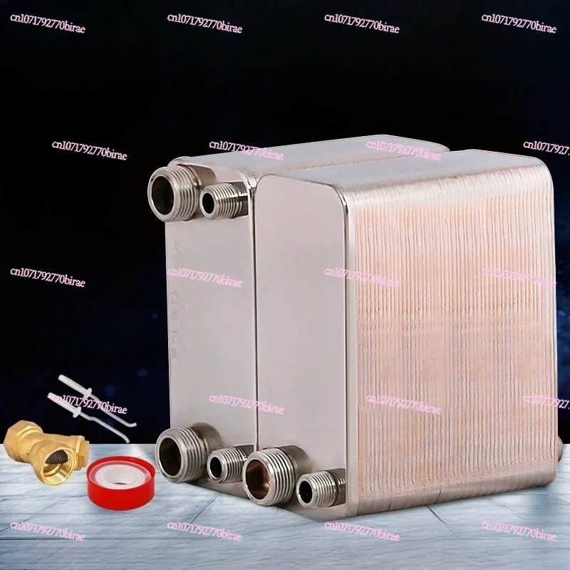 

SUS304 for Hot Water Supply 32 Plates Stainless Steel Heat Exchanger Brazed Plate Type Water Heater