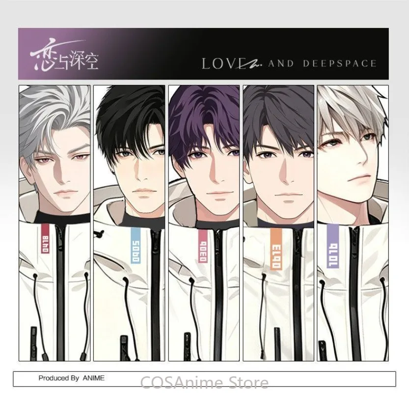 Love and Deepspace Xavier Rafayel Sylus Caleb Anime Cosplay Costume Spring Autumn Fashion Comicon Coat Clothes Casual Jacket