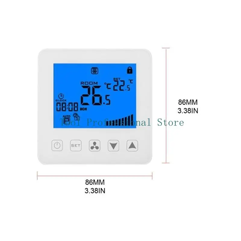 57qf per il termostato temperatura termostato condizionamento intelligente per W/ LCD