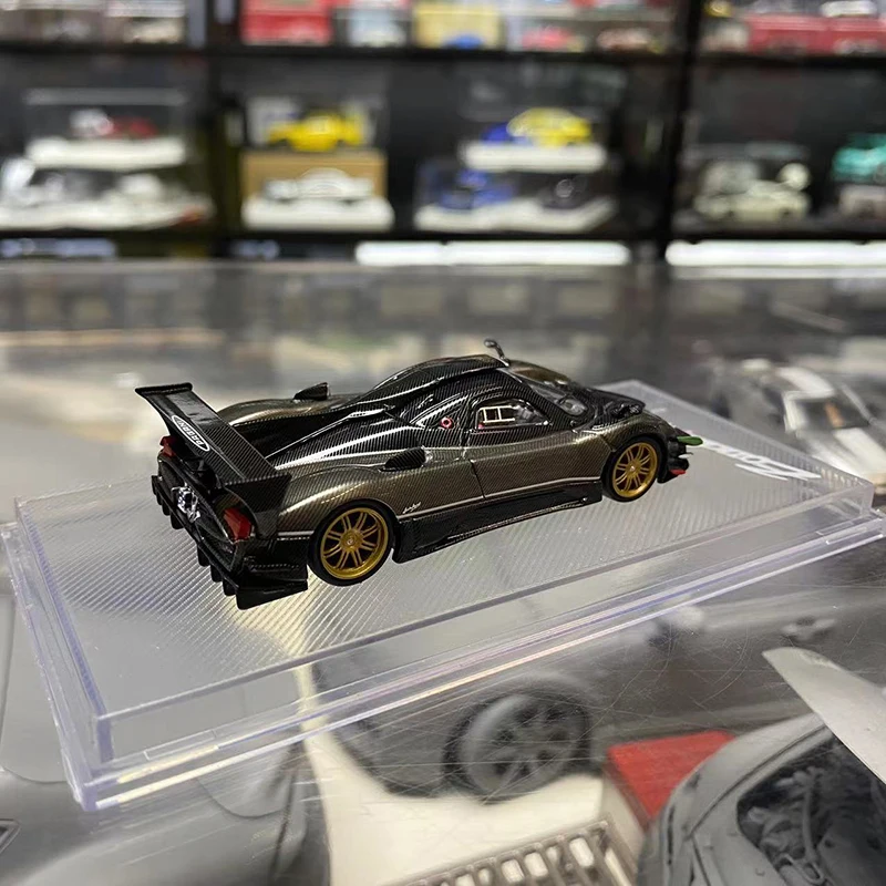 Diecast 1/64 Scale Pagani Zonda R Evo Alloy Car Model Zonda R Model Car Toys for Boys Gift Collectible Ornament Souvenir