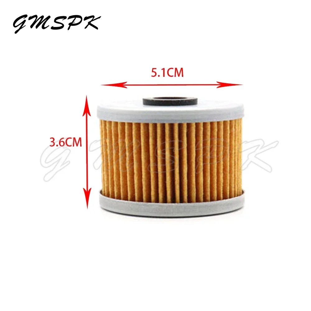 10/5/1 PCS Oil Filter Fit for Honda NX250 AX-1 XLR250 XR250R/L XR350R XR400R XR500R XR600R XR650R/L GB400F CBR300R TLR250 CBX250