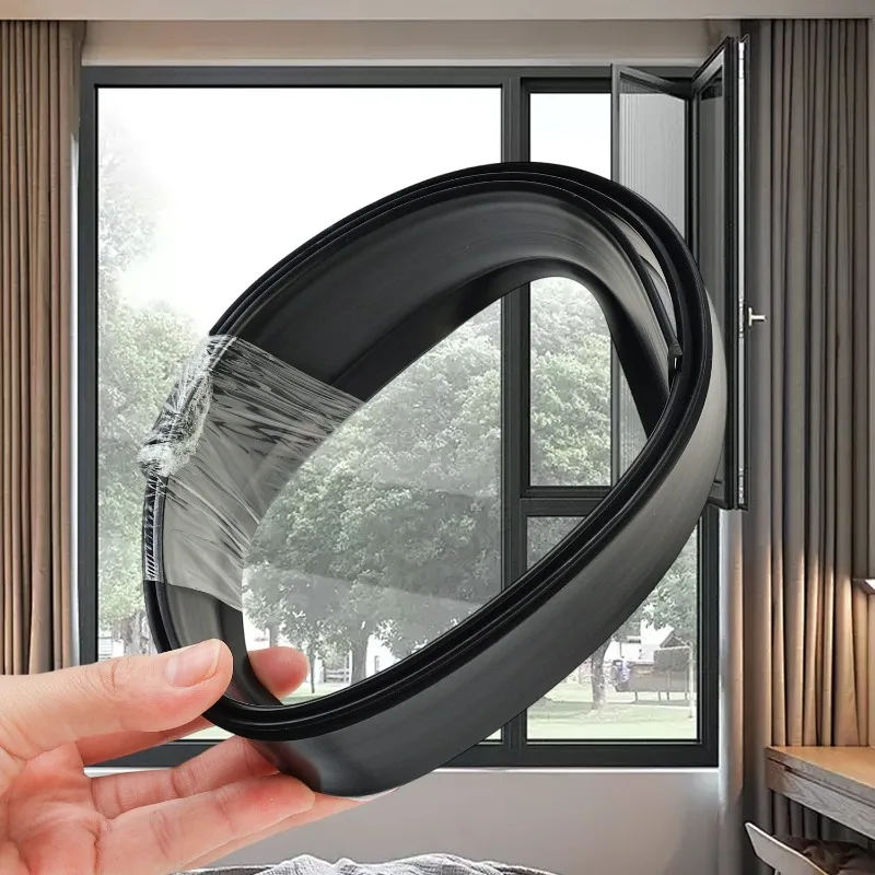 100/300cm Window Water Blocking Bar Window Rain Flashing Board Window Edge Waterproof Windproof Water Deflector Sealing Strip - Image 6