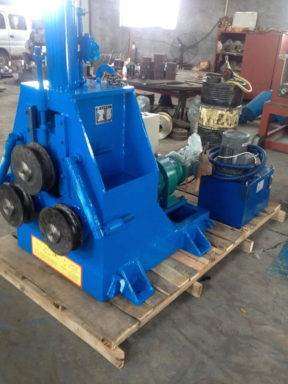 2026nbLarge Pipe Processing Equipment Metal Profile Coiling Machine Cold Bending Molding Equipment