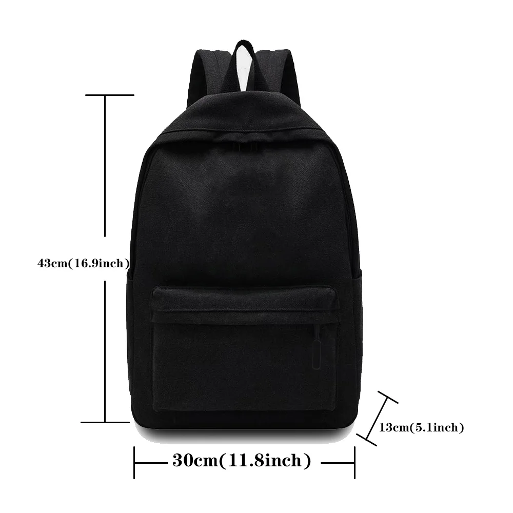 Women's Backpack Female Multi-pocket Casual Woman Travel Bag High Quality Schoolbag for Teenage Girl Book Knapsack Wreath Letter