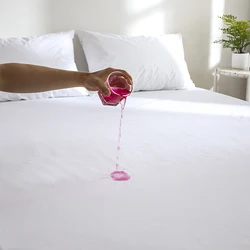 Elastic Fitted Sheets Set 150 Couple Bed Sheet With Elastic Band 180x200 Double Bed Linens Mattresses Cover Membrane Waterproof