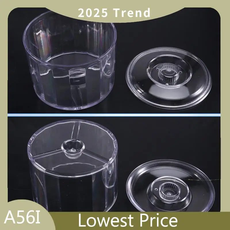 

ABDD KT-130 Magnetic Clear Tumbler Bucket Barrel Polishing Bucket Drums Magnetic Tumbler Polisher Machine Drum/Accessory
