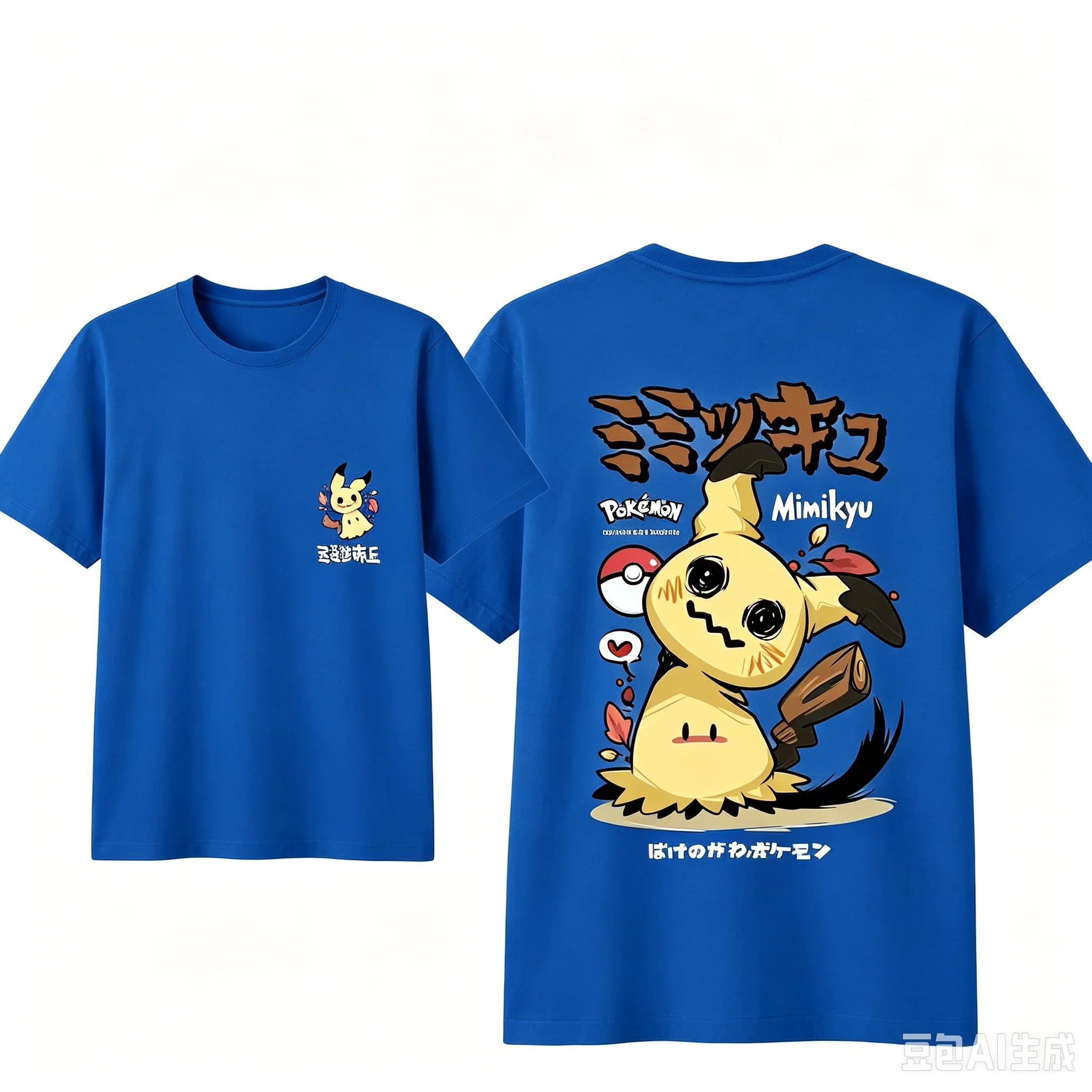 Camiseta Estampada de Pokémon  - Anime Merchandise For Women reseña y precio