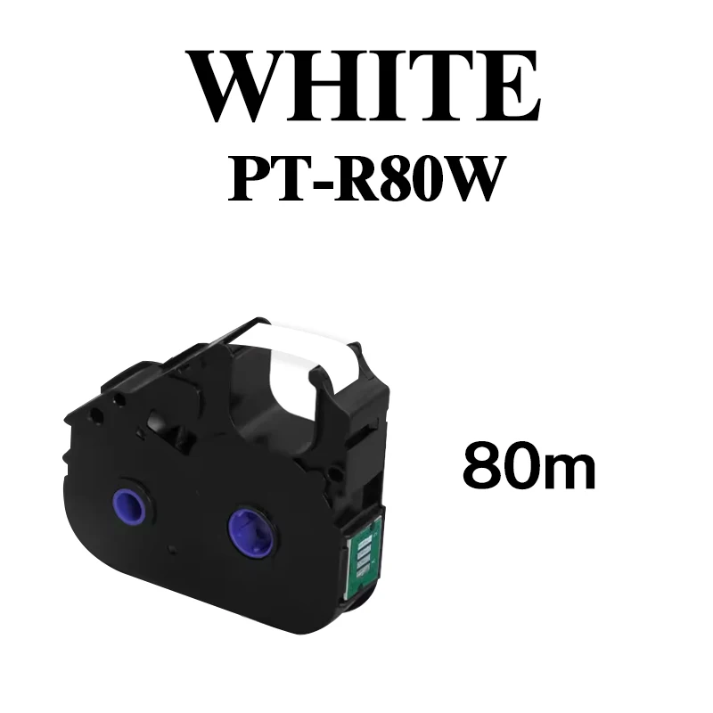 5/10/20/30/40PK P800/PT1010 line printer ribbon PT-R80B black carbon tape number sleeve printer ribbon PT-R80R coding machine