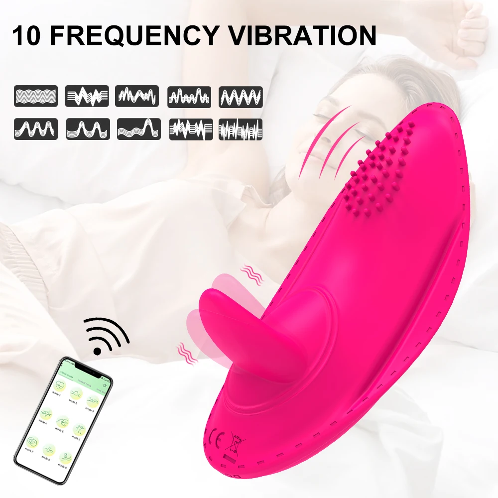 Wearable Vibrating Panty Vibrator Tongue Licking Clitoral G Spot Stimulator Remote Control Vagina Egg Anal Sex Toys for Women 18