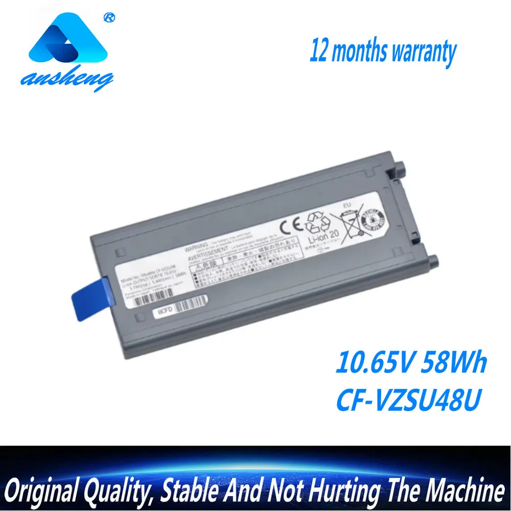 

Genuine 10.65V 58Wh CF-VZSU48 CF-VZSU48U Laptop Battery For Panasonic Toughbook CF-19 CF19 MK1/MK2/MK3/MK4/MK5/MK6/MK7 Series