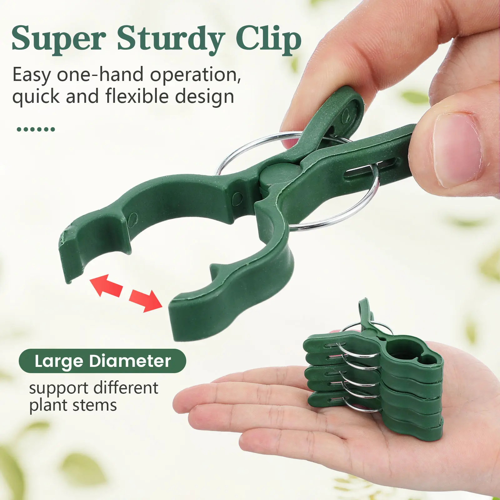 50 Peças de Ornamentos e Decor - Plant Support Stake avaliação e preço