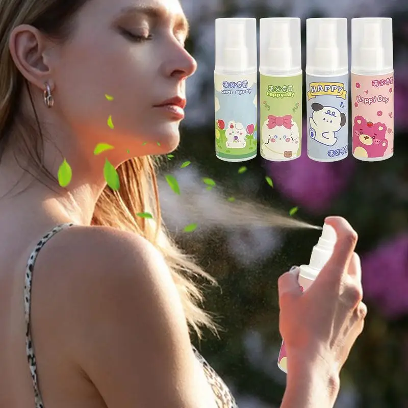 Summer Cool Spray 80ml Full Body Cooling Mist Instantly Reduce Temperature Spray For Camping Hiking Outings Traveling