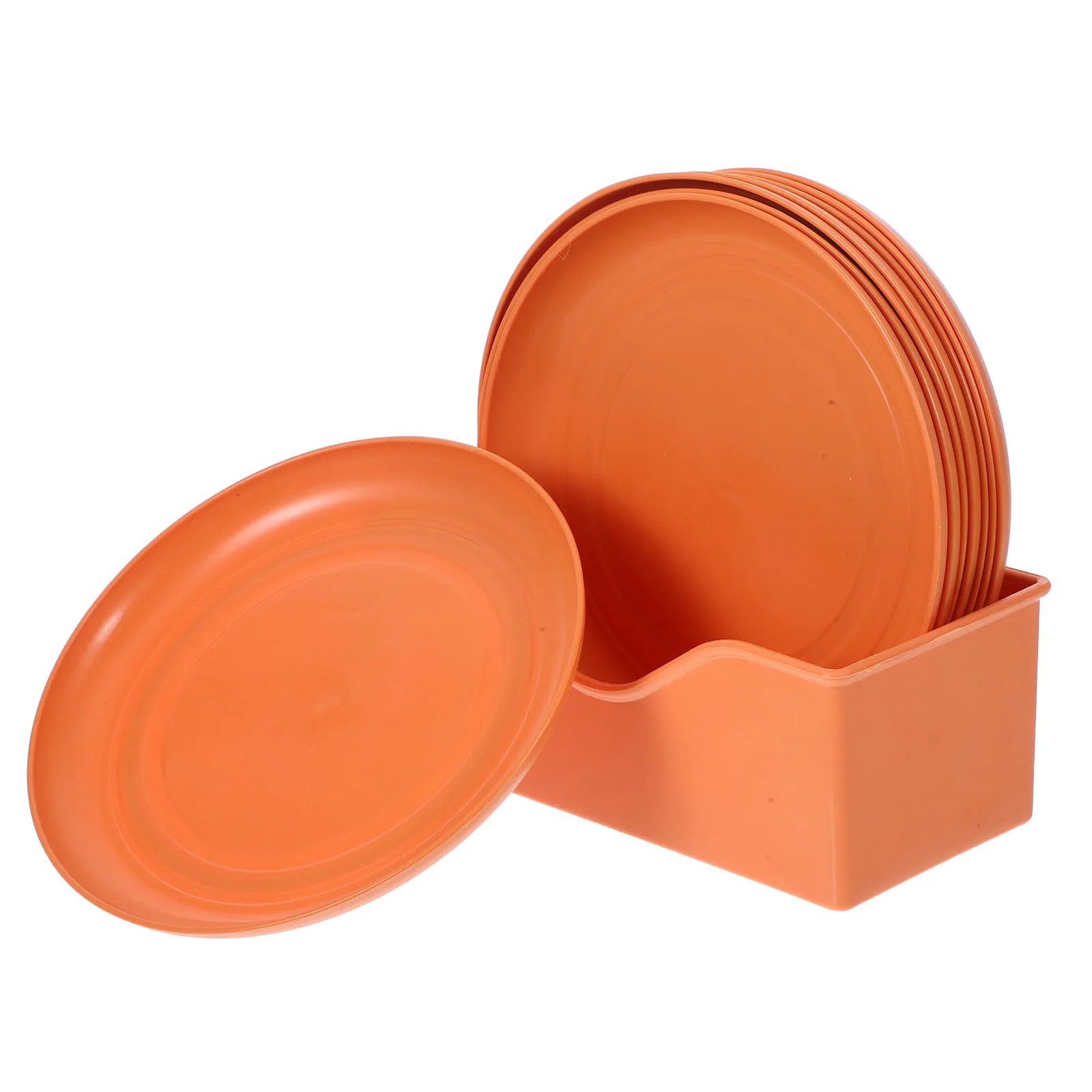 

8Pcs Cat Food Dishes Set Shallow Blue Plates for Small Cats Short Legs Promoting Healthy Eating Posture Stable Base Included