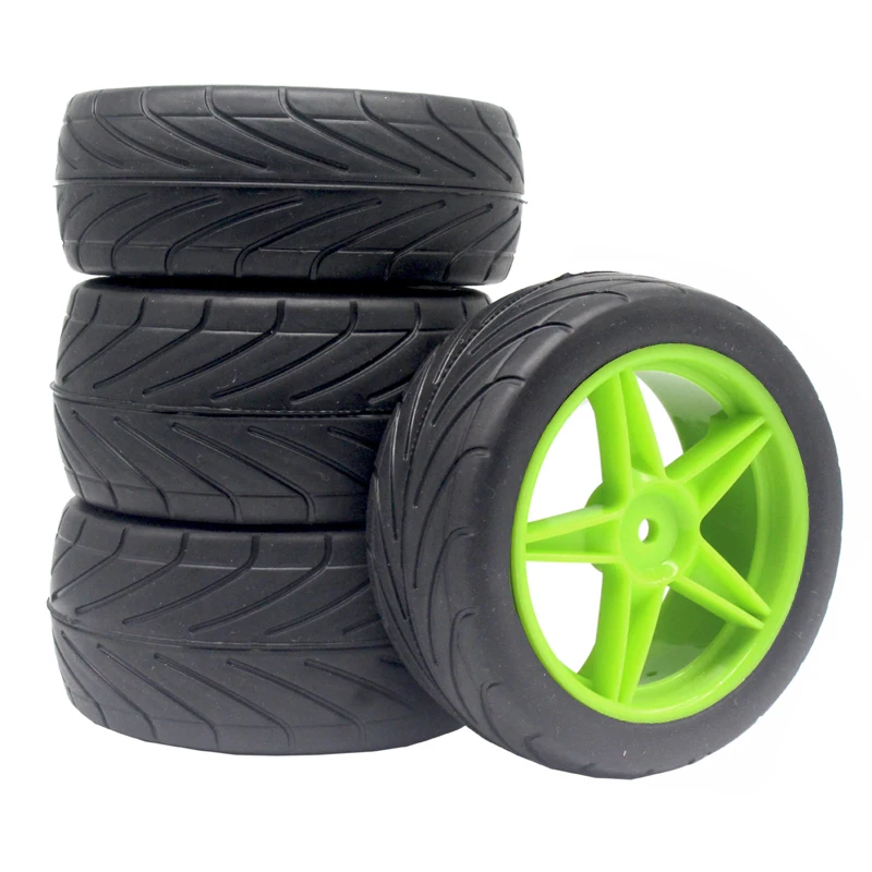 

1/10 RC Buggy Off-Road Wheel Tire Assembly Replacement Accessories Fit ARRMA Raider HSP HPI WR8 yokomo yz4 94166