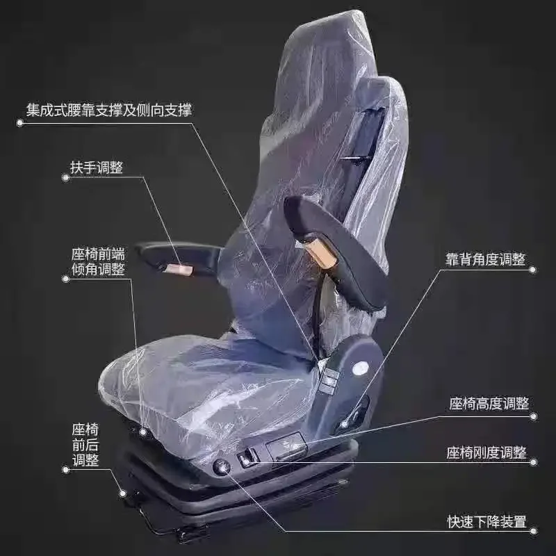 pneumatic truck air seats air suspension truck seat