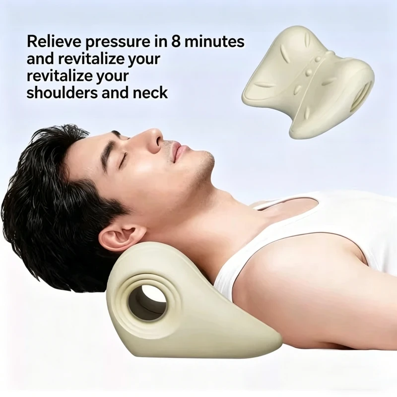 Cervical Pillow Corrector with Straightening Curvature, Inve