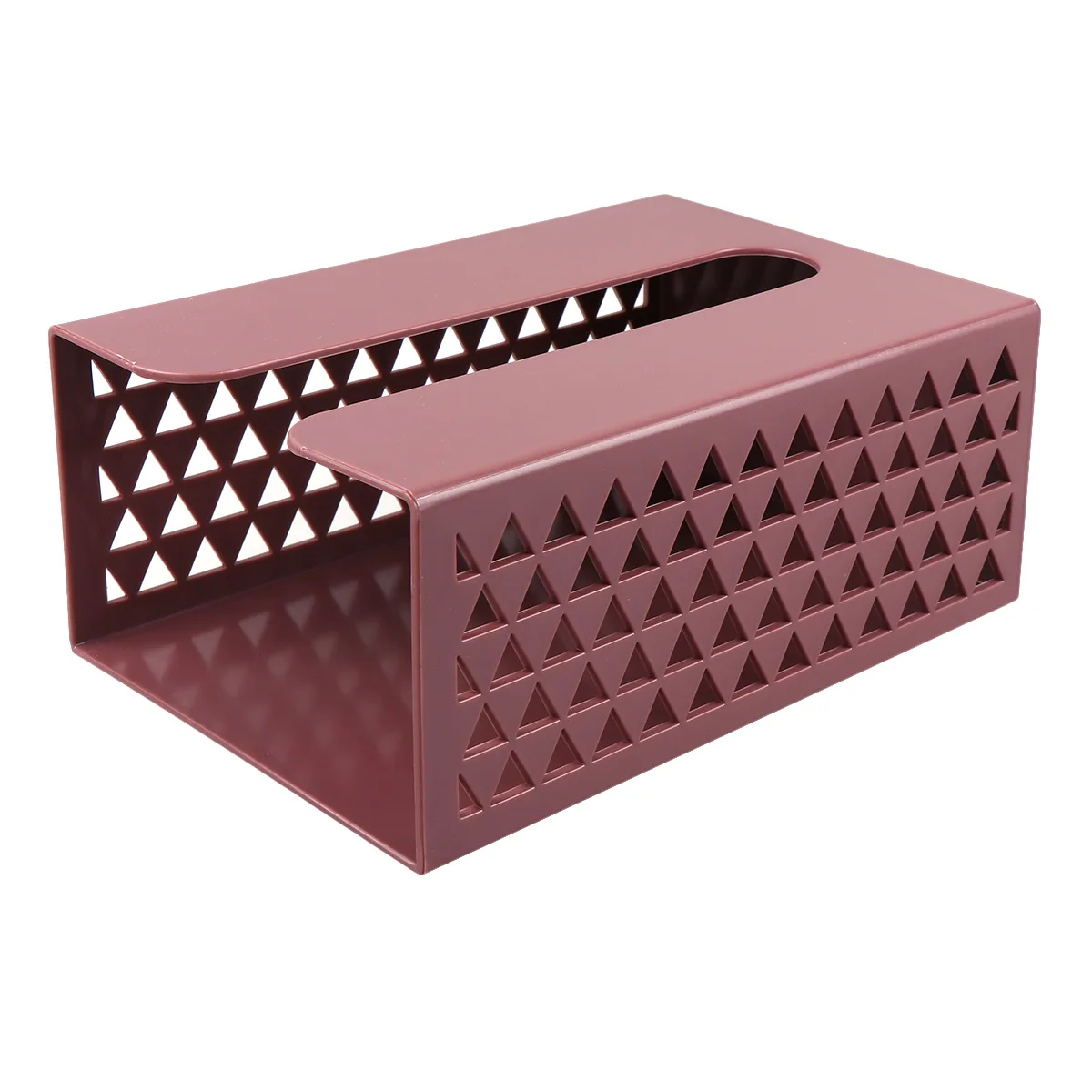 

1pc Wall Mounted Tissue Holder Hollow Paper Box Napkin Container Bathroom Saving Premium Quality Storage
