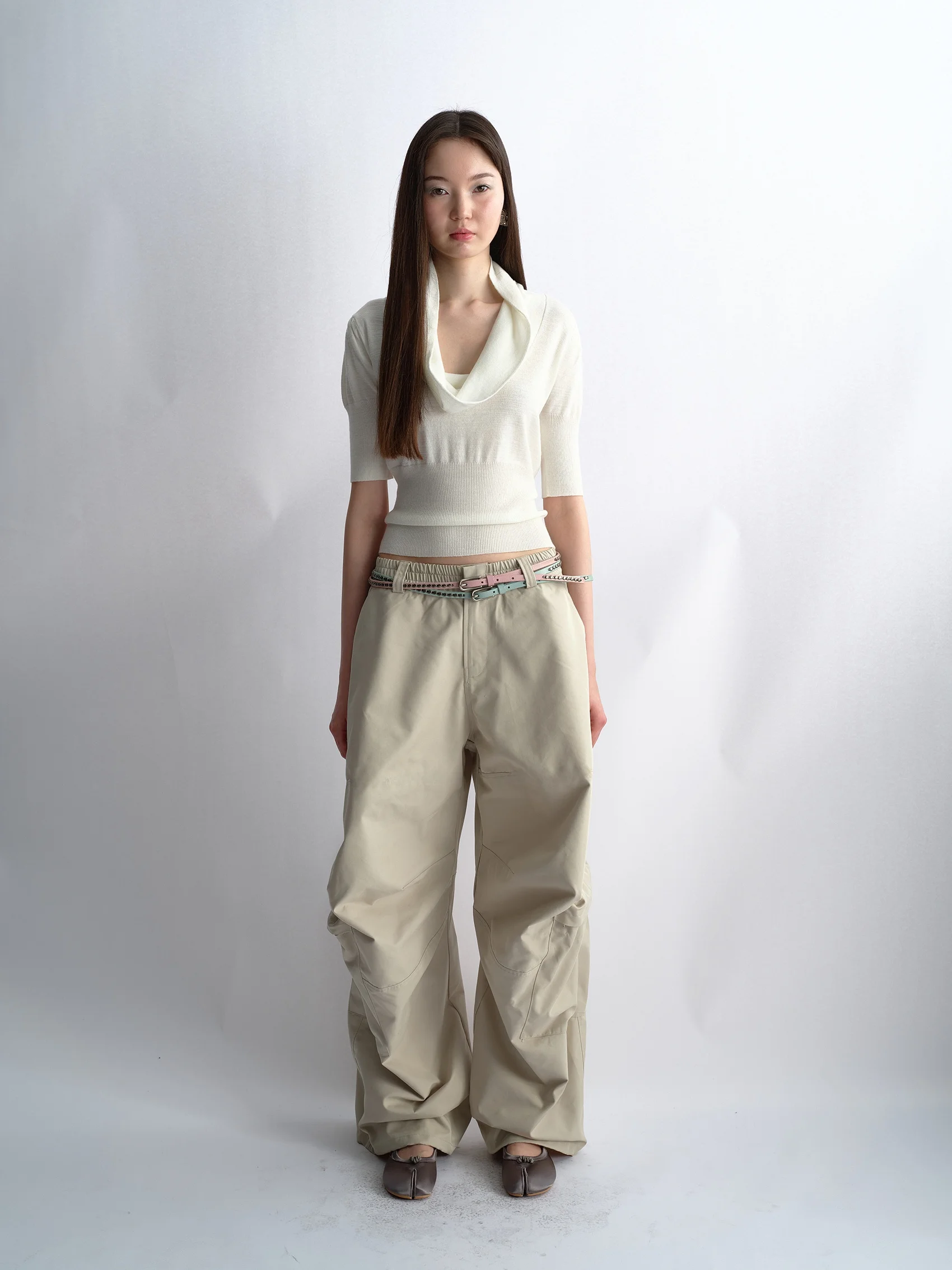 

Новые весенние свободные рабочие брюки с большими карманами, повседневные брюки из смесового хлопка, унисекс, для поездок на работу